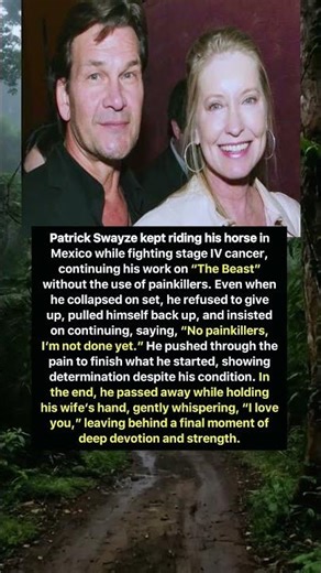 Patrick Swayze’s Final Fight: “I’m Not Done Yet”