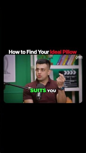 How to Choose the Right Pillow for Better Sleep #DrMananVora #Podcast #SleepHealth