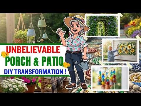 I tried the most viral dollar tree porch and patio diys… Do this Now