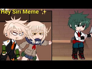 Sugar Crash (Hey Siri) meme [] Bnha [] Trend? [] Gacha Club [] Villain Au