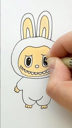 Learn To Draw The Most AMAZING Kawaii Labubu Bunny Step By Step