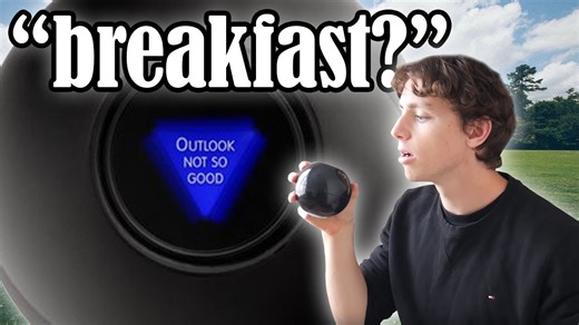 Magic 8-ball controls my life for a day