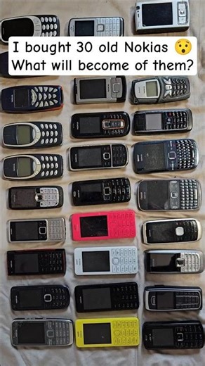 I Bought 30 Old Nokia Phones 😳📱