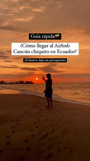 ¿Cómo llegar al Airbnb Cancún chiquito en Ecuador? 🇪🇨🌴 #ecuador #airbnbecuador#airbnb #PuntaCentinela | Jorge Soriano Arbito