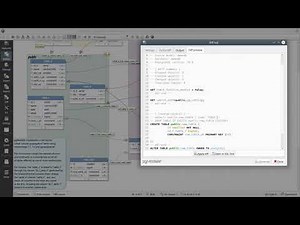pgModeler - Partial diff in action (preview #1)