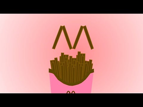McDonalds New Fries Logo Zani Logo Effects!