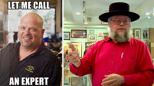 Let Me Call An Expert (Pawn Stars) | Know Your Meme