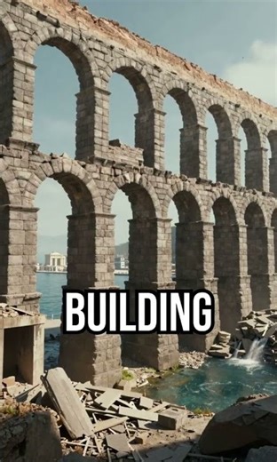 Roman Concrete Repairs Itself in Water—Modern Concrete Can't #engineering #construction #amazing