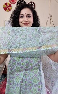 1.1K views · 17 reactions | Exclusive pure cotton handblock printed...