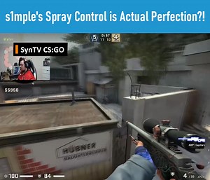 49K views · 531 reactions | s1mple's Spray Control is Actual Perfection?! cre: SynTV CS:GO | Rush B | Facebook
