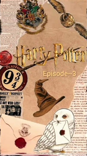 harry potter episode--3 🤍#art #diy #music #drawing #song #harry potter ‪@RuchikaRathoreOfficial‬