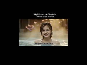 Ai Girl Lookbook: Charlotte Introduction Video (1)