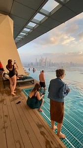 4.9K views · 21 reactions | Inside the world's highest infinity swimming pool in Dubai! | Beautiful Honeymoon Places | Facebook