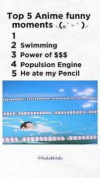 Ranking the 5 Funniest Anime Moments of All Time.