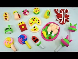 Yummy Clay Food DIY - Play-Doh Art for Kids!
