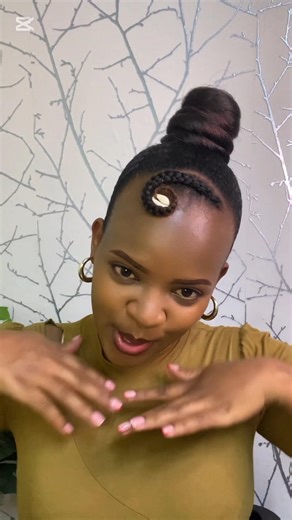 Hairstyle for the 4type hair #hairstyle. The comments make me want to specify. its not for Caucasian