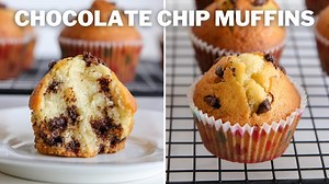 361K views · 7.1K reactions | Chocolate Chip Muffins  | The Cooking Foodie | Facebook