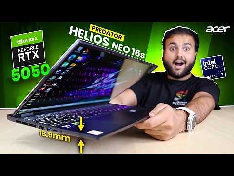 Slim & Powerful Gaming Beast..?! 😳 - Acer Predator Helios Neo 16s AI (OLED)