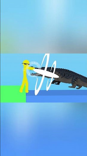 Cool Joe : the crocodile - stickman animation