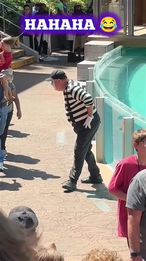 tom The mime 27.5K #tomthemime #seaworld #seaworldmime #mrbeast #mimeseaworld
