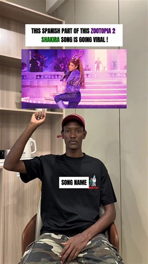 THIS SPANISH PART OF THIS ZOOTOPIA SHAKIRA SONG IS GOING VIRAL NOW " ZOO " #shorts #music #shakira