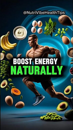 Top 10 Foods to Boost Energy Naturally #energy #nutrition