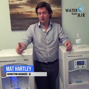 Make Water from Air™ Click here : www.waterfromair.co.za WATER (pure drinking water) produced overnight from our AW3 unit. | Water From Air