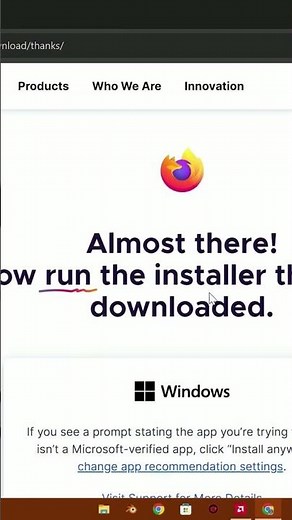 Download Firefox And install