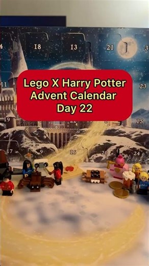 Lego Harry Potter Advent Calendar 2025 Day 22 Reveal! 🎄🪄 Almost Complete #legoharrypotter