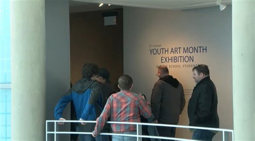 Sioux City Art Center displays 61 pieces of art made by Siouxland middle schoolers