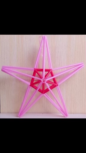 DIY Recycled Parol Lantern Using Drinking Straws Tutorial