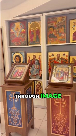 How do Orthodox Christians use icons? #shorts