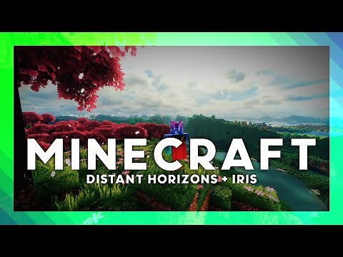 Minecraft Never Looked This Good 2025 Guide | Distant Horizons + Shaders