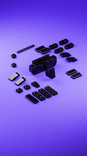 LEGO Pirate Ship MOC 🏴‍☠️ Mini Bricks custom LEGO pirate ship build. #lego #legomoc #pirates #ship