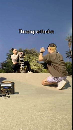 The Setup vs The Shot 📸 #model #photoshoot #camera