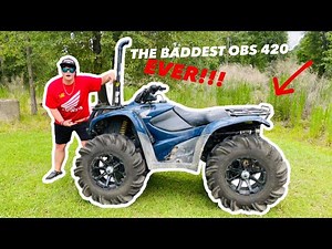 INSANE OBS HONDA 420!! (REVIEW AND RIDE?!)