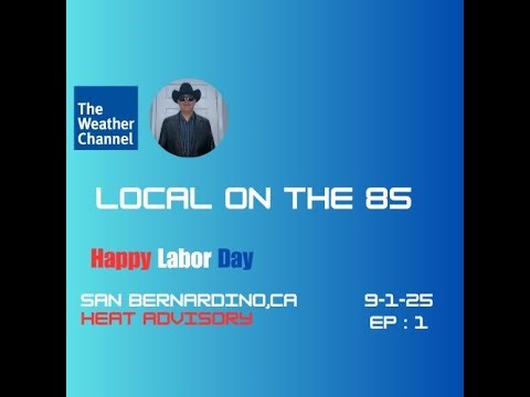 The Weather Channel. Local on the 8s Episode 1 9/1/25.