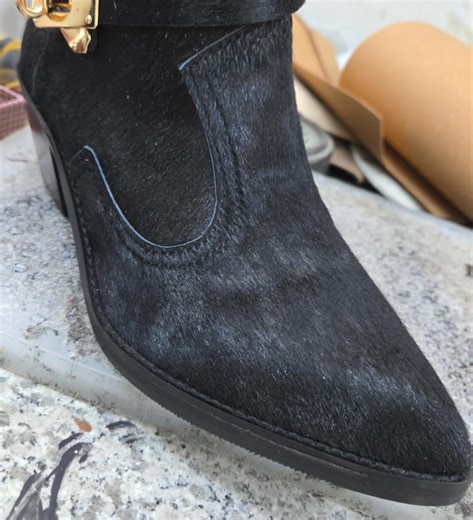 Leather Weather Shoes on Reels