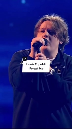 Lewis Capaldi 'Forget Me' Performance at MTV EMA 2022