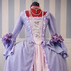 Venetian Rococo Dress – Handmade 18th Century Style Gown | Boned Corset With Modesty Panel | Optional Pannier & Necklace - Etsy