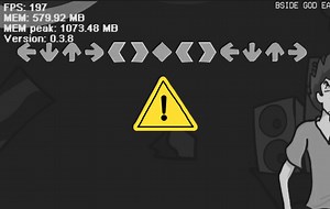 fnf 人能玩？超难13key bside GOD EATER伪通关！！！！！