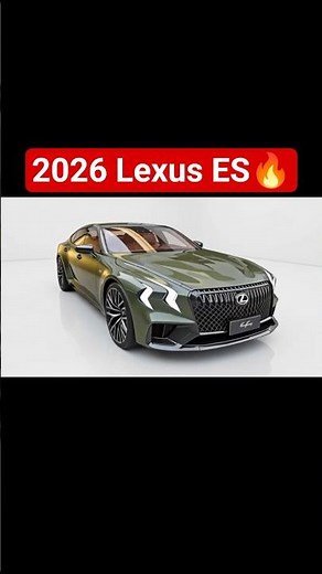 2026 Lexus ES 💎 Ultra-Luxury Executive Sedan Revealed!
