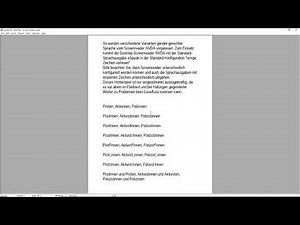 Hörbeispiel So klingt gender gerechte Sprache für Blinde mit einem Screenreader