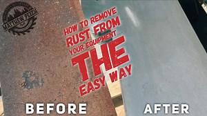 This Is How To Remove Rust From Your Equipment
