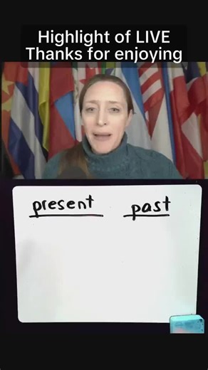 Free English class! TikTok Live Tuesdays and Wednesdays at 12:00pm Central Time Zone.