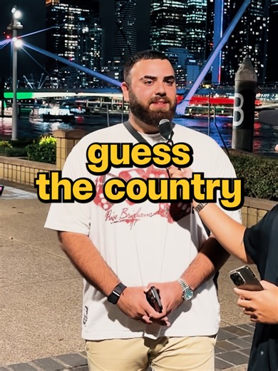 Guess the country for a prize...go! 🌍🏴 #Trivia #Guessing #GuessingGame #Country #Interview #PublicInterview #Trivia #Language #Flag #Australia