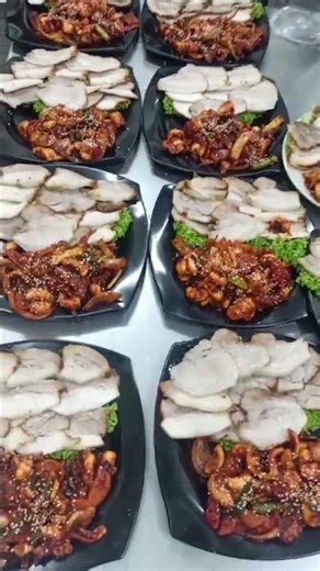 #koreanfood Bossam Nakji bokkeum😋🫰🇰🇷🇰🇷