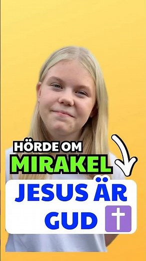 Hörde om mirakel: Förstod att Jesus är Gud ✝️ #Gud #Jesus #mirakel #bibeln