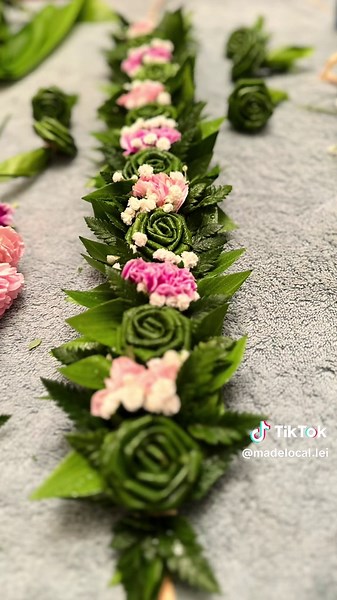 Fast kine ti leaf rosette lei po’o | leaf collector machine