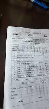 calibration of sand poring cylinder cone weight and bulk density of sand calculation